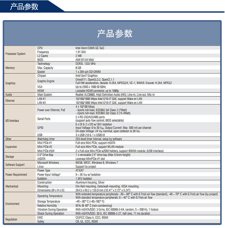 全新研華無風(fēng)扇嵌入式工控機(jī) 車載應(yīng)用 ARK-2121S