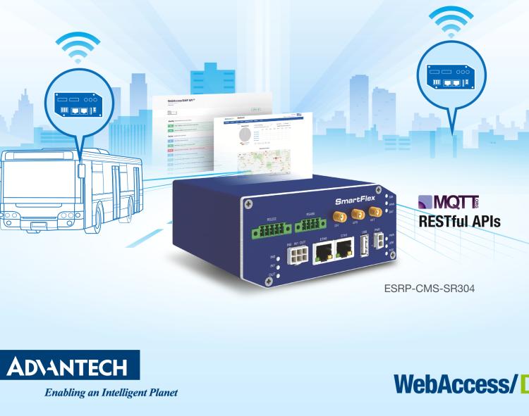 研華ESRP-CMS-SR304 Advantech Router and Gateway Remote Management, Monitoring and Provisioning Platform