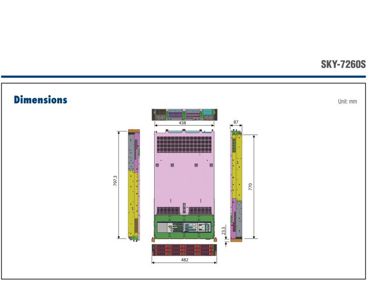 研華SKY-7260S3P 2U 高性能機(jī)架式服務(wù)器 搭載AMD EPYC? 7003 處理器