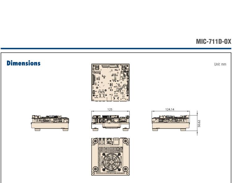 研華MIC-711D-OX MIC-711D-OX 是一款基于英偉達(dá)Jetson Orin NX 的 AI 開發(fā)套件，含有多個(gè) I/O 接口，使客戶可以靈活開發(fā)新項(xiàng)目。