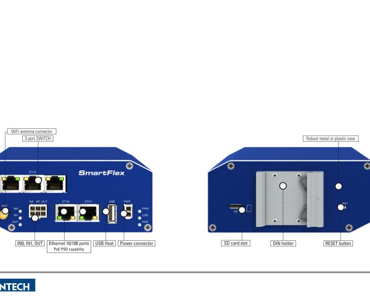 研華BB-SR30019120-SWH SmartFlex、開關(guān)、5E、USB、2I/O、SD、W、PD、W、SL、SWH