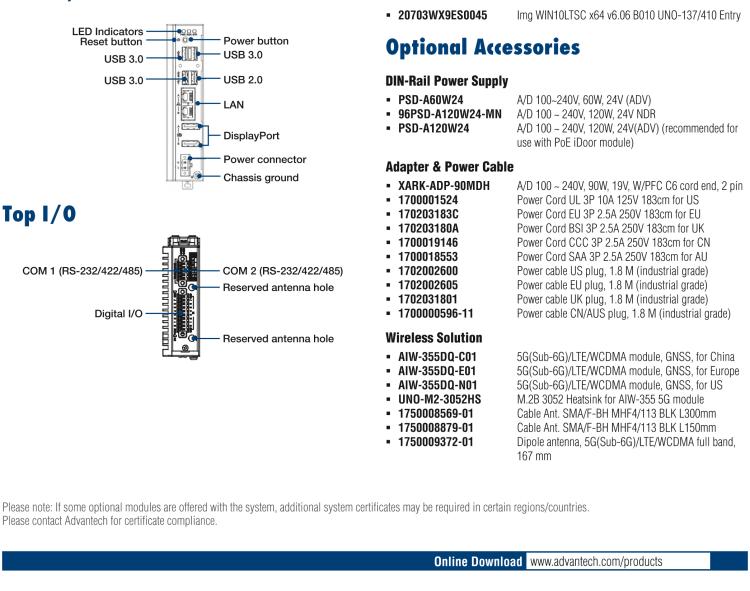 研華AMAX-337IO x86-based EtherCAT I/O Controller