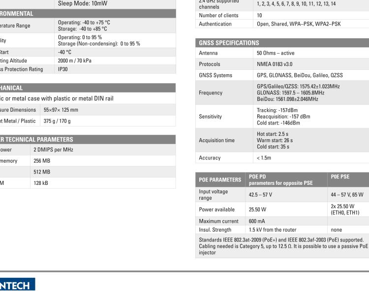 研華BB-SR30408021 SmartFlex, EMEA/LATAM/APAC, 2× ETH, PoE PSE, Metal, ACC EU