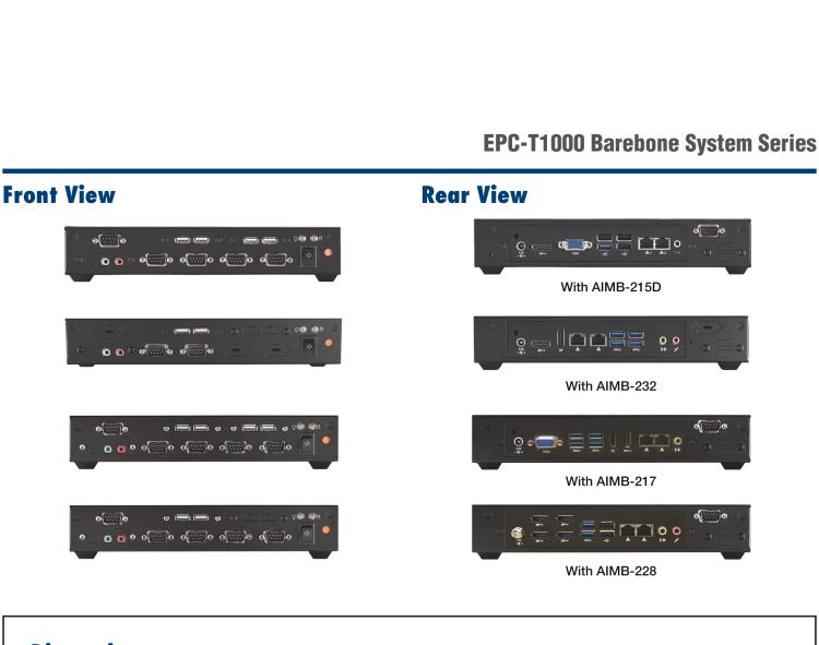 研華EPC-T1217 板載Intel? 奔騰 4核 N4200 處理器。支持雙重顯示，無(wú)風(fēng)扇設(shè)計(jì)，1U超薄高度，支持上架。