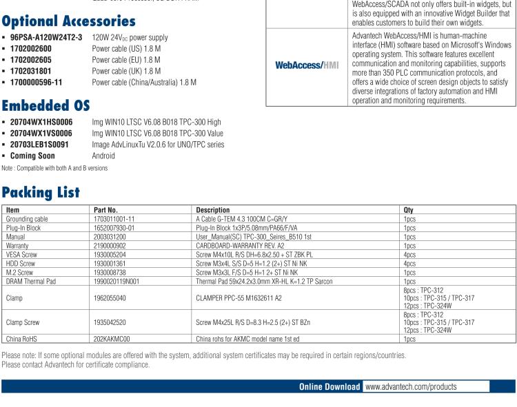 研華TPC-315 15英寸XGA TFT LED LCD觸摸屏電腦，搭載第八代Intel?Core? i3/ i5/ i7處理器，內(nèi)置8G DDR4 RAM