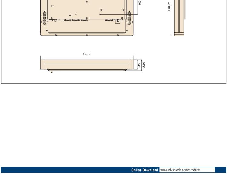 研華UTC-515G 15.6" Ubiquitous Touch Computer with Intel? Pentium? N4200 processor