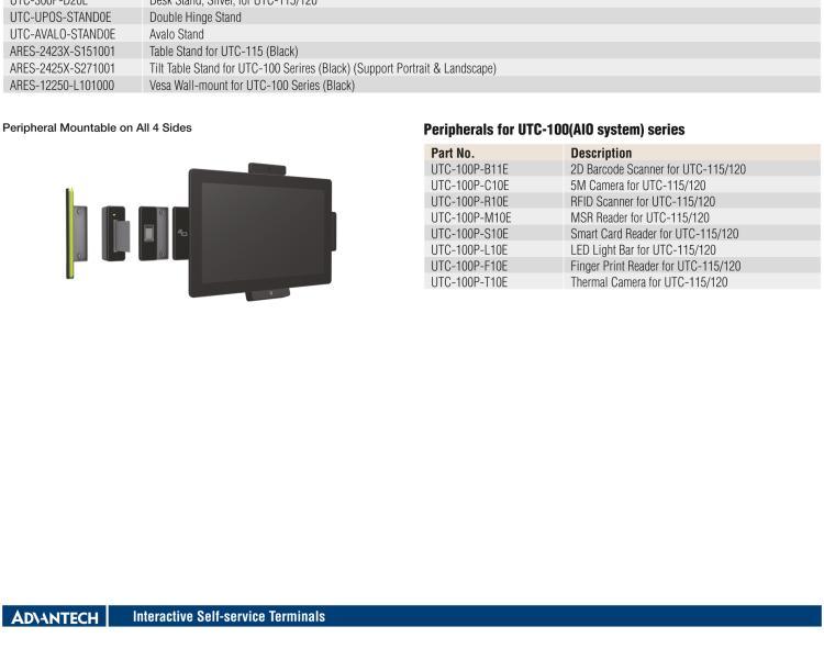 研華UTC-115H 15.6" 多功能觸控一體機(jī)，搭載 Intel? Core? i5-8365UE